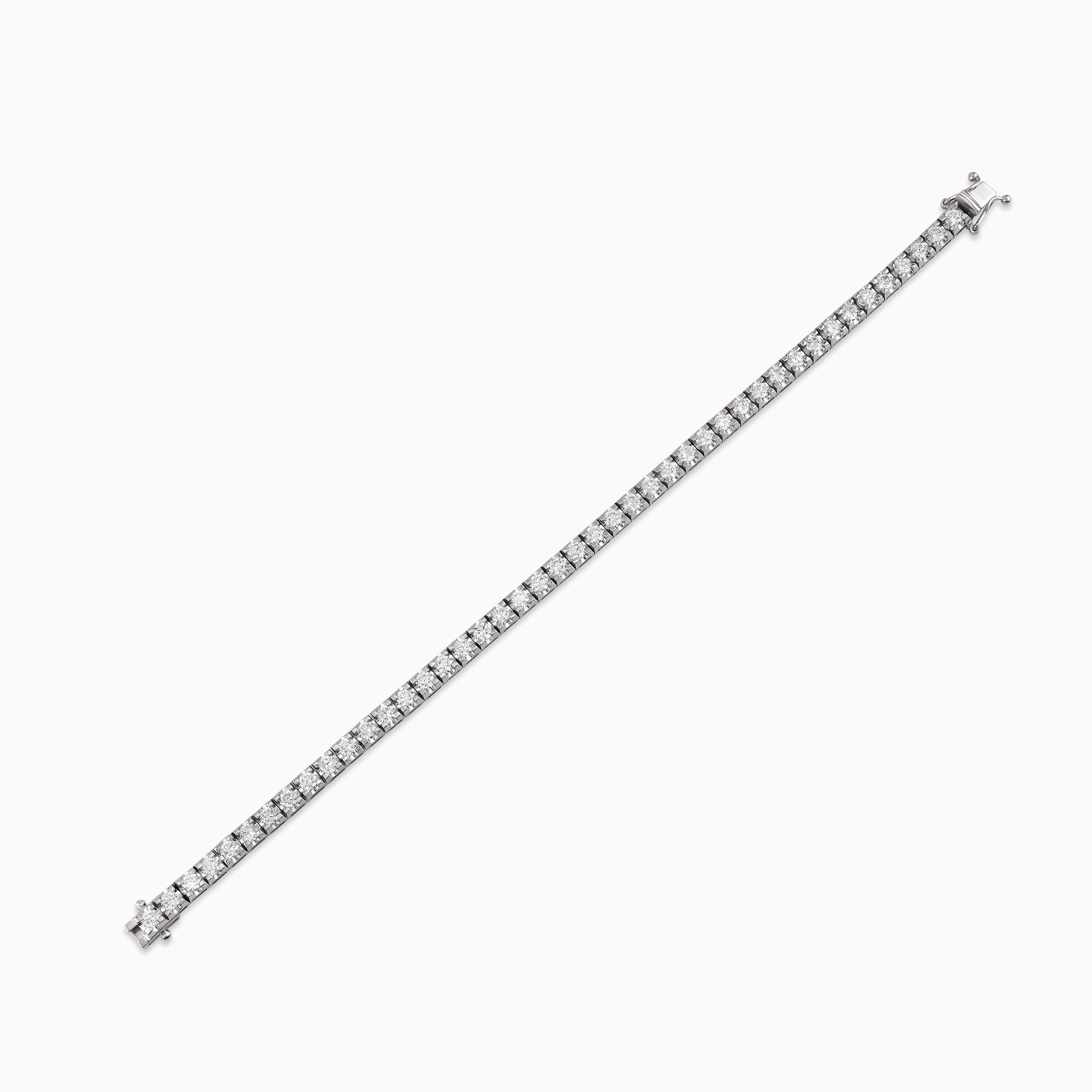 Bratara Aur Alb 14K cu Diamante 2.00ct
