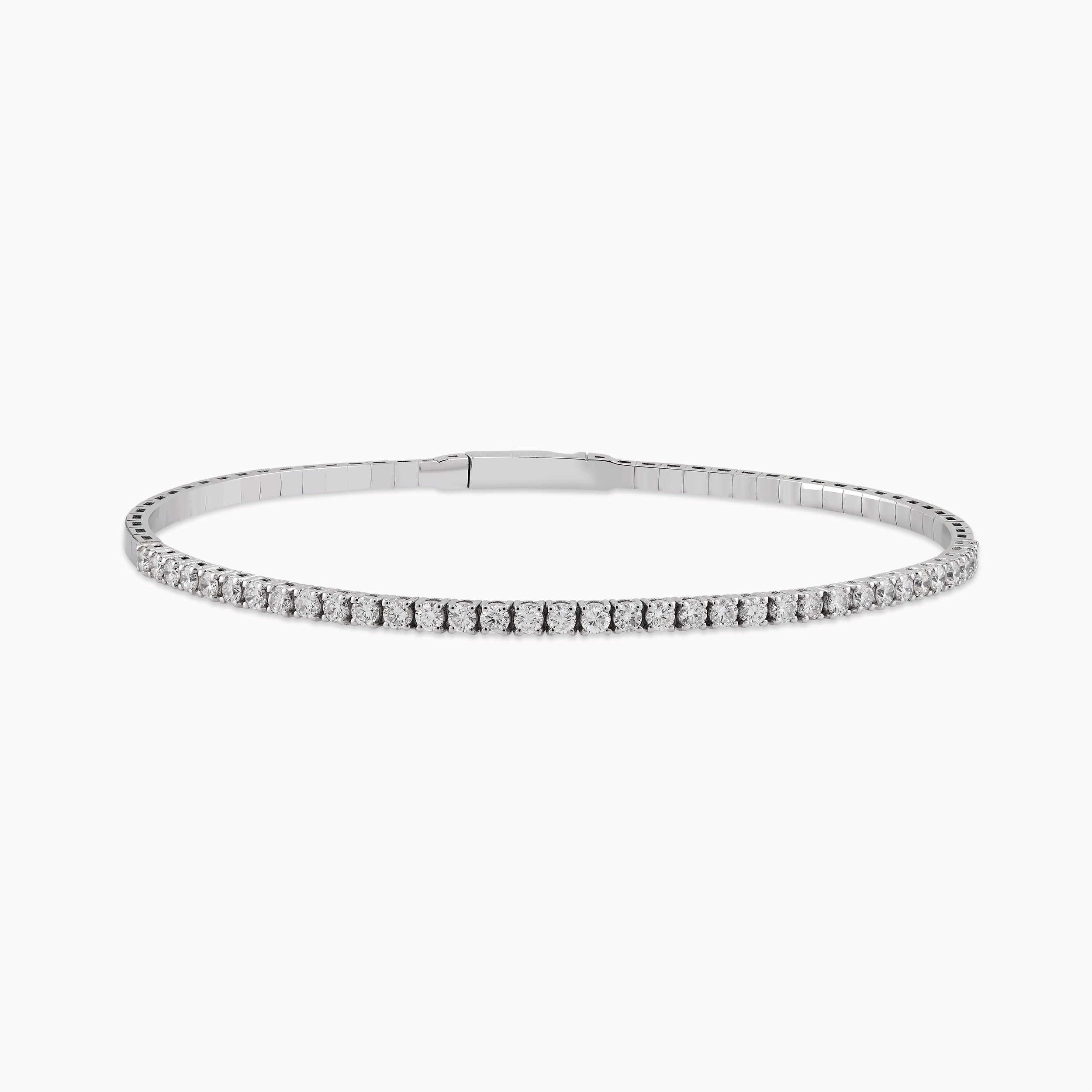 Bratara Aur Alb 14K cu Diamante 0.96ct
