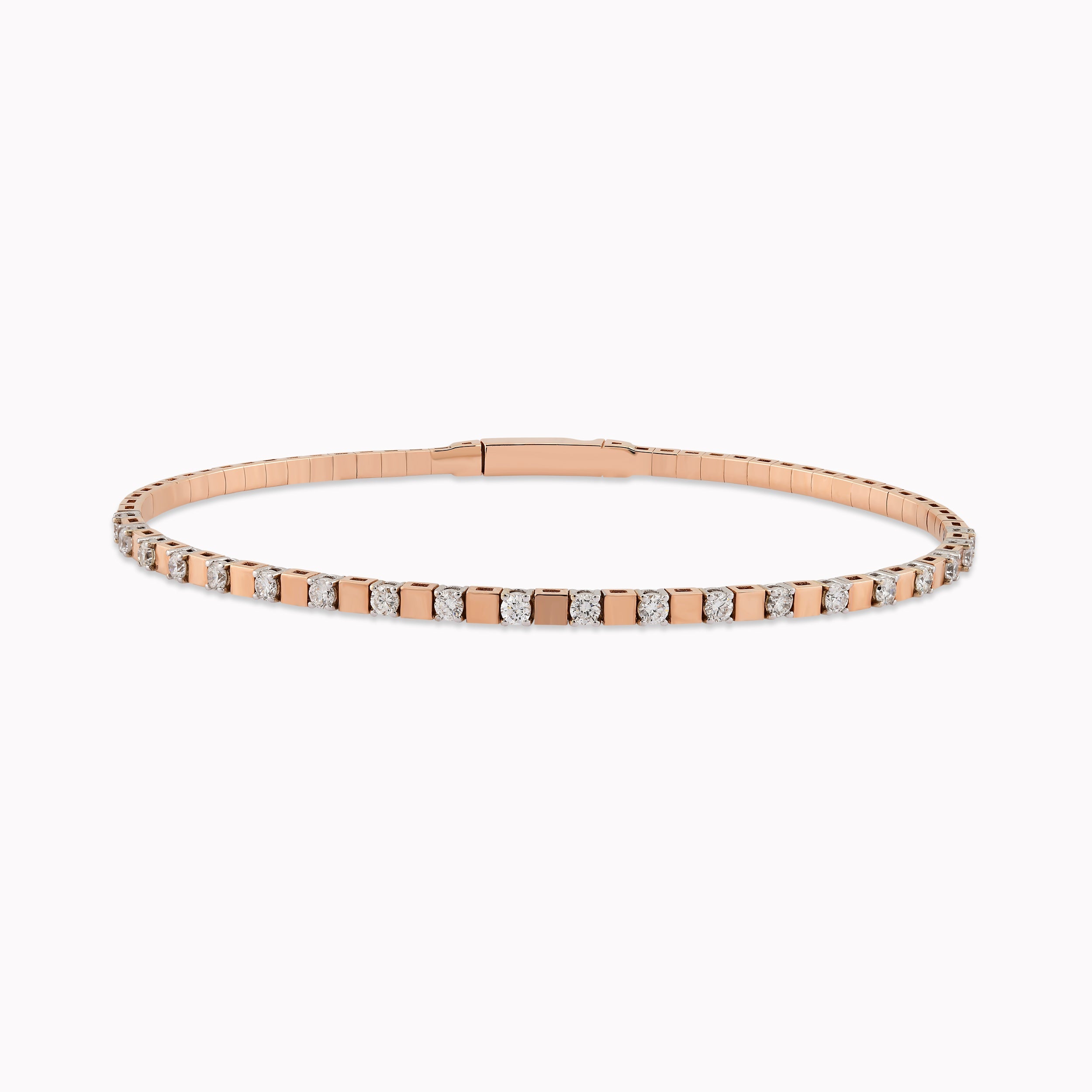 Bratara Aur Roz 14K cu Diamante 0.59ct
