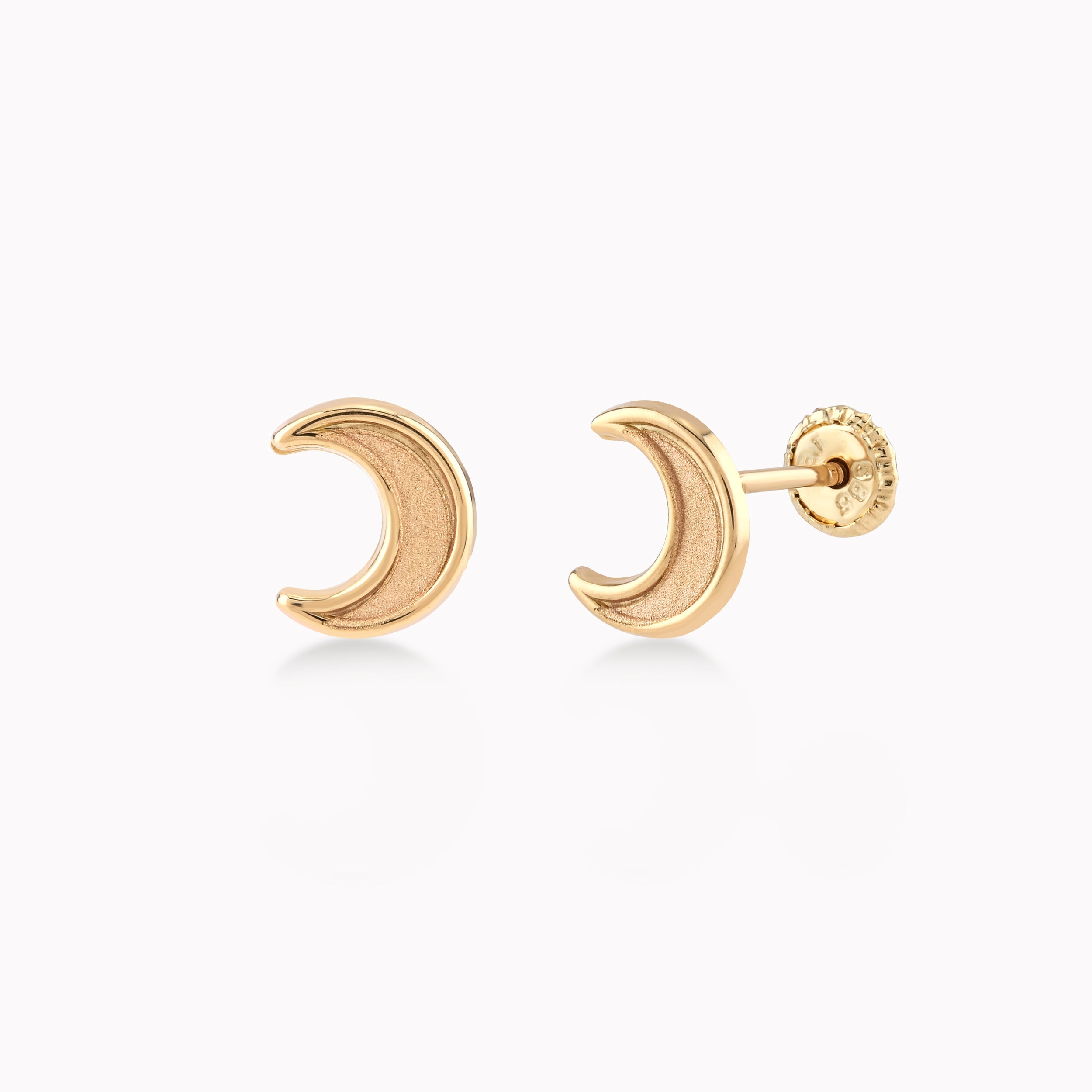 Cercei Aur Galben 14k Cu Protectie 0.36gr
